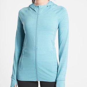 NWT Athleta Pacifica Illume UPF Relaxed Jacket Waterloo Blue - 2X